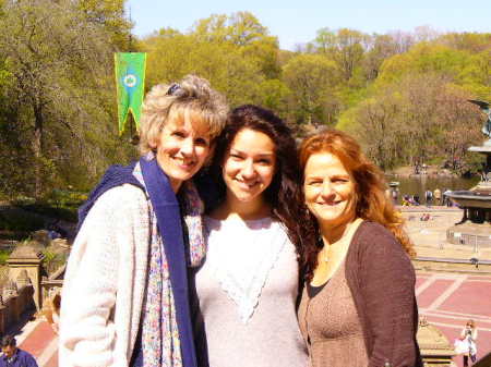 Me, Geena & Natalie in Central Park