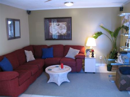 Beach Condo Living Room