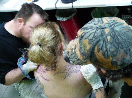 Gettin' new ink!