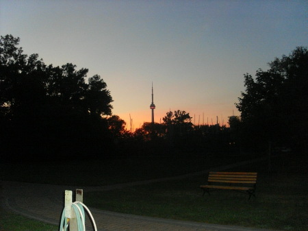 CN tower from RCYC