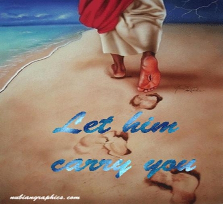 let him carry you