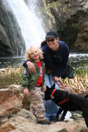 mom & Trev again on same hike