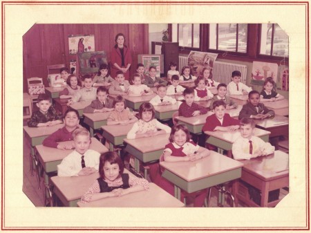My First Grade group with Mrs. Raff in 1964