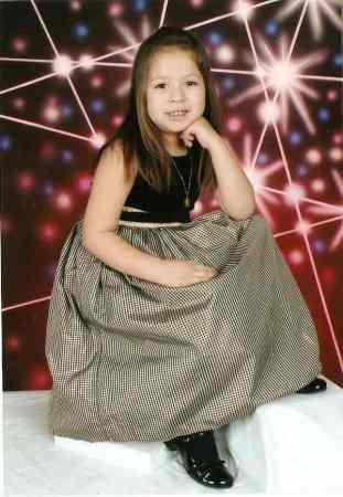MY GRANDDAUGHTER'S CHRISTMAS 2008 PICTURE