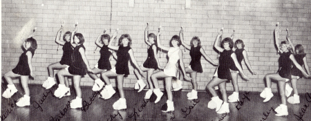 man jr high majorettes 1965-66