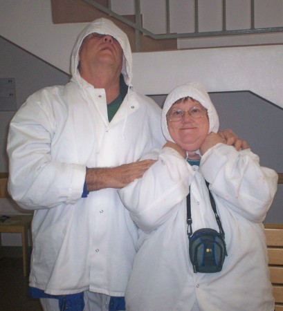 Brian & me at salt mines in Austria 10/06
