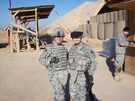 my Kelli in Iraq..December 08