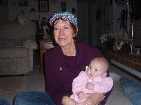 Charlene and grandchild #7, Lily