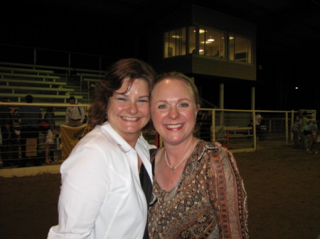 Denice & Laurie at Jackie's graduation 2007