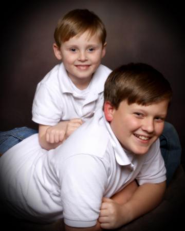 My grandson, Little Jackson and Corbin