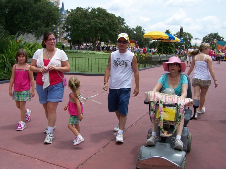 Family at Disney World 2009