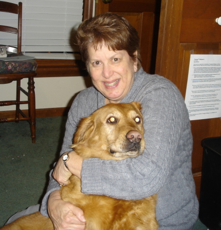 Karen and Sadie, Therapy Dog