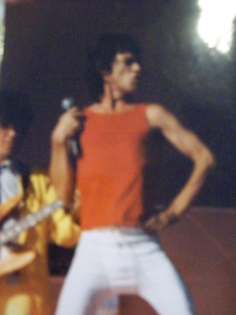 Mick Jagger 1981 concert