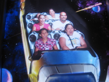 Fun w/family in Disneyland.