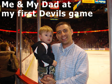 Our first Devils game