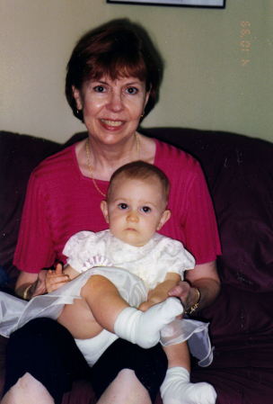 With Niece, 1999
