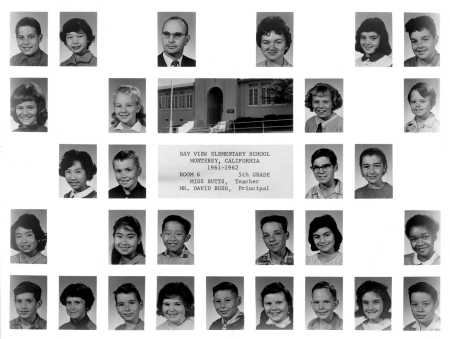 1961-62 Fifth Grade - Miss Butts