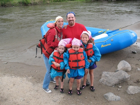 Our 1st family White Water Rafting Trip! July 2008.