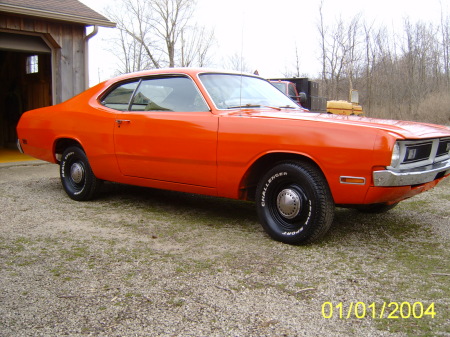 sister Michelle's 71 Dodge Demon