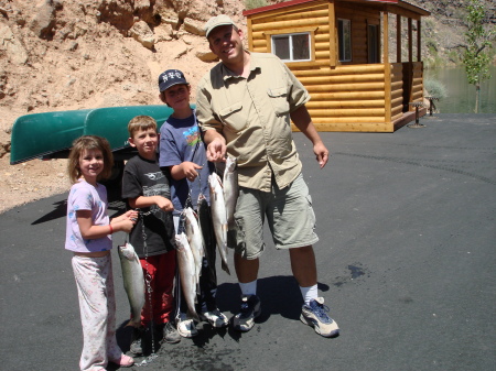 Fishing and camping at Uncle Bob's