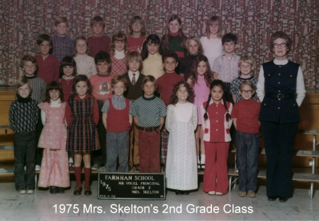 Mrs. Skelton's 2nd Grade Class 1975