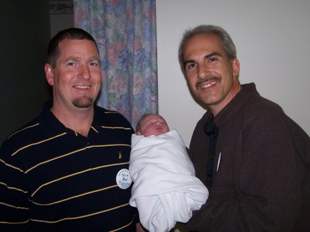 Proud Daddy and Uncle Steve