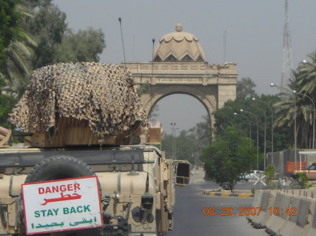 Rolling through Baghdad