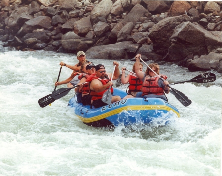 White water rafting