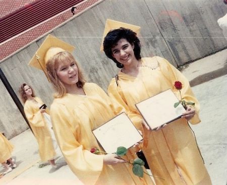 Joelle and I at Graduation