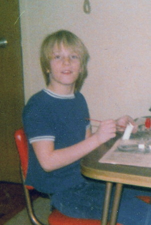 Tim at 10 or 11 years old