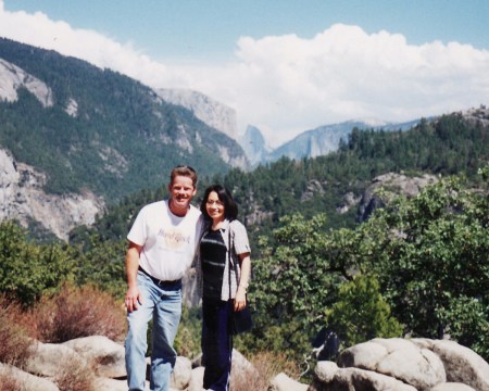 Sarah & I in Yosimite Valley