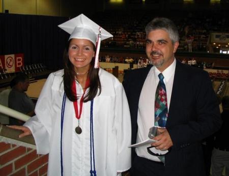 Proud Dad at my daughters graduation