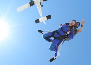 Skydiving Diva!