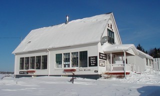 The Kitchen Witch Tea Room in Winter