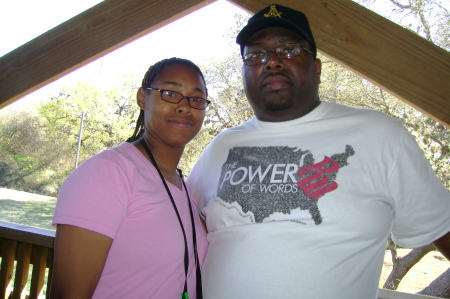 Hubby & I at Sea World