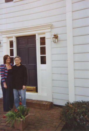 Home in Marietta, 2008, with Tom