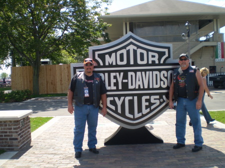 Me and my riding brother from Kansas City, MO