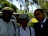 Robert Ri'chard, Son, & I at Bolden Movie Set