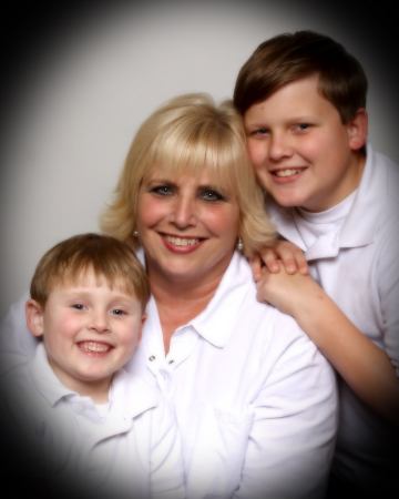 My grandsons and me