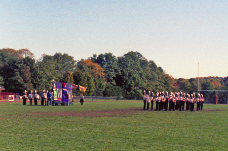 band on field midd north 1991