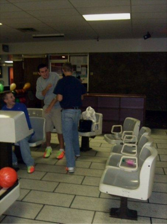 Blake,  my son,  Bowling 2009