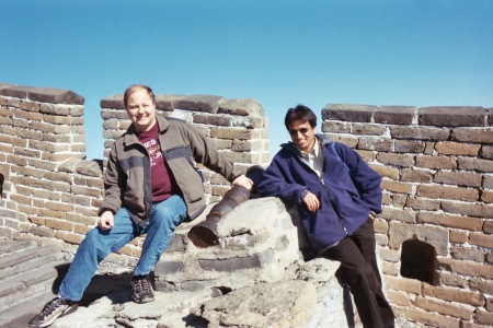 Great wall of China, near Beijing