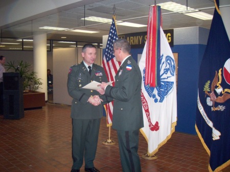 My promotion to Colonel
