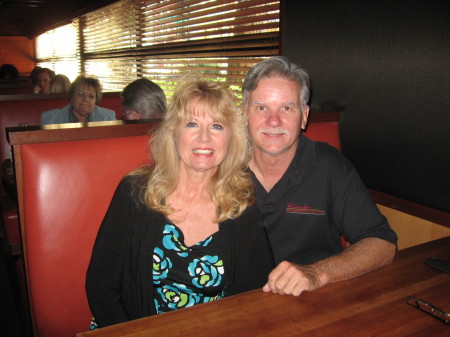 Our 42nd Anniversary dinner at Houston's