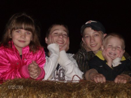 Scott & Dustin with cousins Megan and Jacob