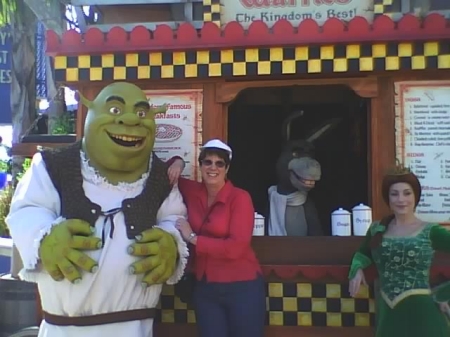 me & shrek