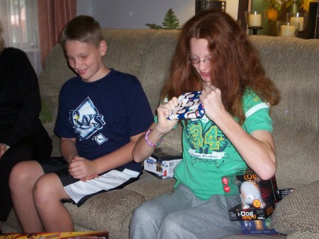 Samantha and Thomas XMAS 2008