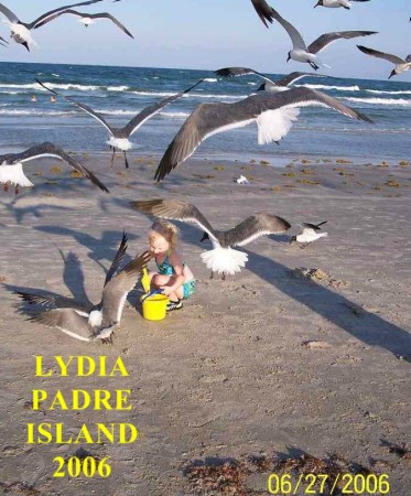 Lydia at the Beach