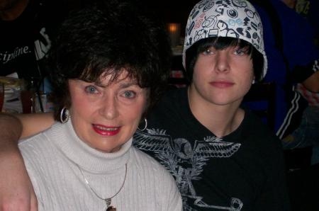 My mom and my son Corbin