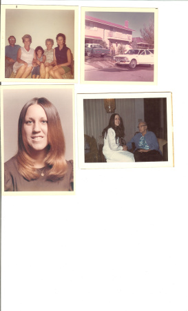 Saugus, 10th grade; Wedding and Grandma 1972